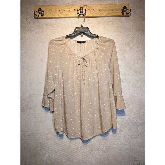 Fred David loose fit lightweight blouse 2x - Picture 1 of 3